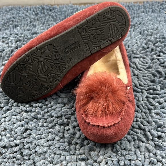 BearPaw Suede Sheepskin Moccasin - Picture 3 of 7